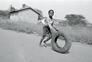 Townships: Life in the townships and squatter camps. A small