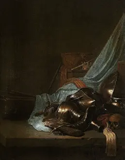 1636: Still Life with Weapons and Banners