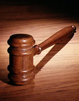 Fairness: Still Life Wooden Gavel