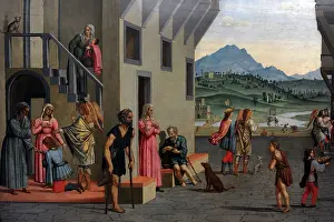 Kneel: Life of the Young Tobias, by Francesco Granacci