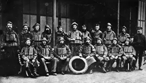 Lifebelt: Lifeboat crew, Walton-on-the-Naze, Essex