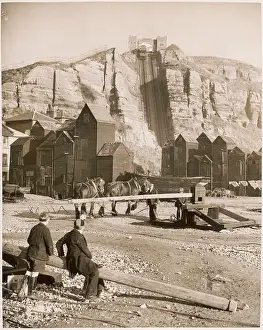 Shingle: Lifeboat Horses - Hastings