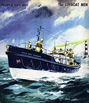 Look & Learn Nursery Material: The Lifeboat Men