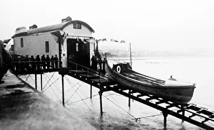 Stilts: Lifeboat Station, Carrickfergus, Ireland, early 1900s