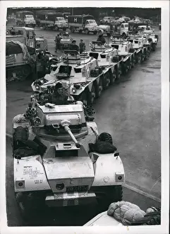 Lifeguards: Lifeguards convoy of tanks, Combermere Barracks