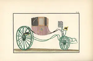 Eloffe: Light carriage called a diligence or voiture-coupe