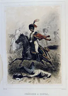 Garde: Light Cavalryman. From Napoleon 1er et la Garde