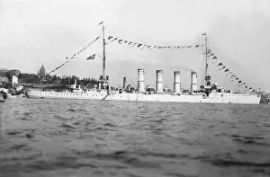 Midilli: The light cruiser Midilli, formerly Breslau, 1915