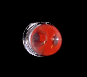 Emitting: A light-emitting diode
