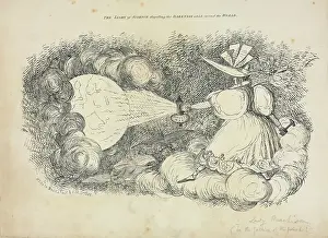 1796 1855: The light of science cartoon