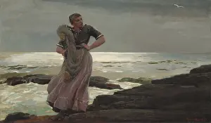 Prout: A Light on the Sea, by Winslow Homer