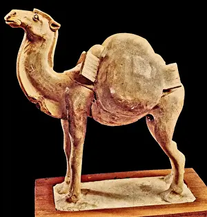 Bent: Light Yellow Glazed Camel