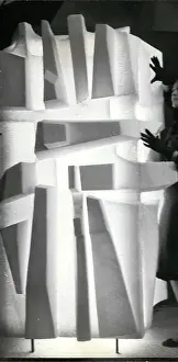 Pavillion: Lighted sculpture, Marsan Pavilion, Paris