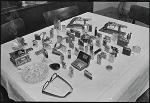 Avion: Lighter, collection, lighter collection, glasses, ashtray