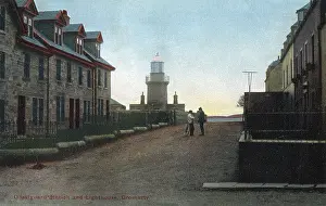 Highland: The Lighthouse and Coastguard Station, Cromarty, Scotland