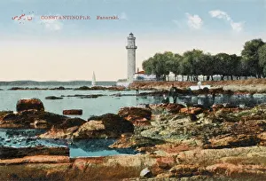 Fenerbahce: Lighthouse at Fenerbahce, Constantinople