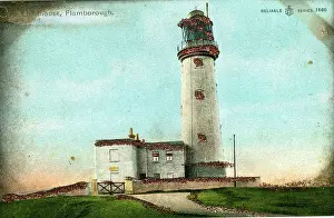 Flamborough: The Lighthouse, Flamborough, Yorkshire