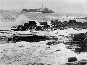 23th: Lighthouse on the island Godrevy in