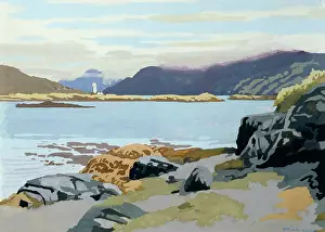 Skye: The Lighthouse, Isleornsay, Skye