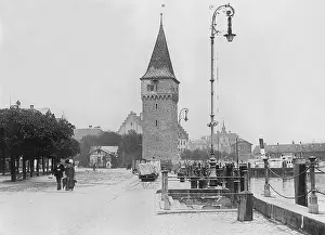 Lindau: Lighthouse of Lindau, 1913