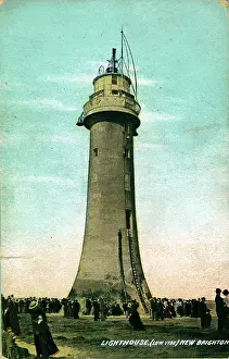 Wallasey: The Lighthouse, New Brighton, Lancashire