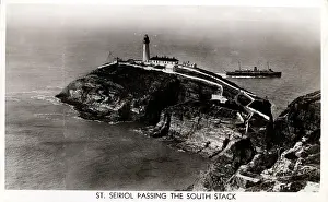 Holyhead: The Lighthouse, South Stack, Anglesey