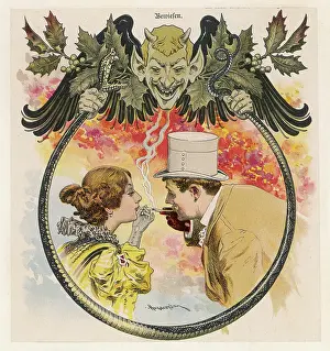 Satyrs: SHE LIGHTS HIM