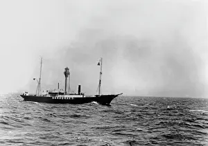 Norderney: The lightvessel Norderney, 1930