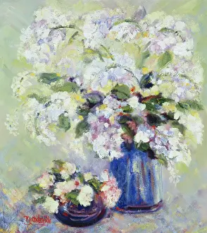 Cara: Lilac in a Blue Jug