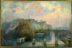 Pont: L'ile de la Cite, in Paris