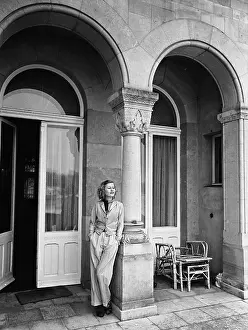 Griebnitzsee: Lilian Harvey, 1936