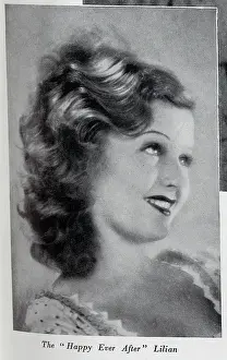 Reportage: Lilian Harvey, actress, studio portrait, and leaving Berlin