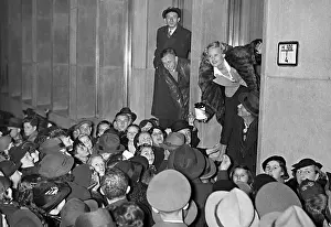 Escapes: Lilian Harvey collects donations, 1936