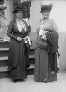 Wald: Lillian Wald and Jane Addams, ca. 1910?