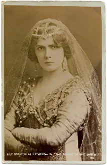 Taming: Lily Brayton as the Shrew