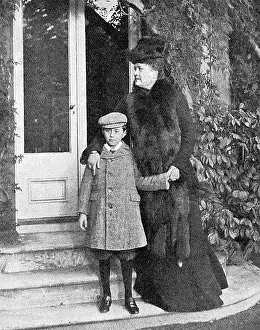 Deepdene: Lily Duchess of Marlborough with her son