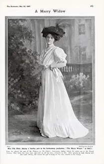 Apr24: Lily Elsie in The Merry Widow