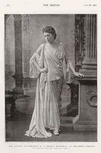 Comique: Lily Langtry in A Society Butterfly