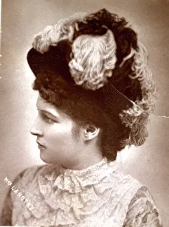 Lacy: Lily or Lillie Langtry, Victorian actress