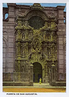 Puerta: Lima, Peru - Puerta de San Augustin