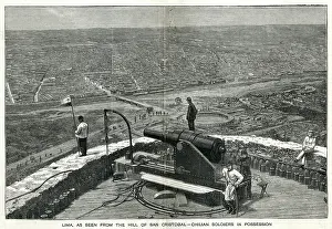 Lima: Lima as seen from the Hill of San Cristobal