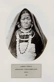 Canning: Limboo female, aboriginal, Trans-Himalayan, Nipal, Nepal