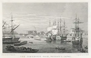 Limehouse: Limehouse Dock - 1827