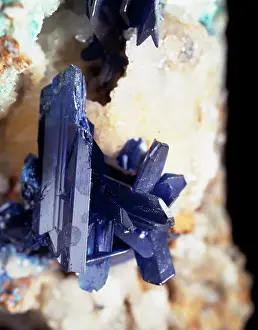 Sulphate: Linarite