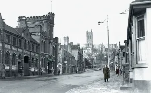 Broadgate: Lincoln, Broadgate c1950