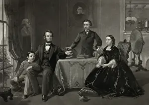 C1866: Lincoln and his family