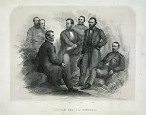 C1865: Lincoln and his generals