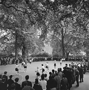 Netball: Lincolns Inn Fields, London