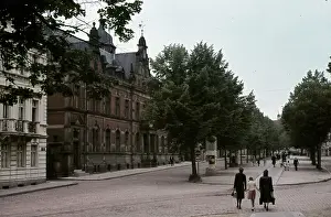 Saale: Lindenring in Naumburg 1948