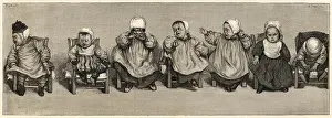 Scream: A line of crying babies